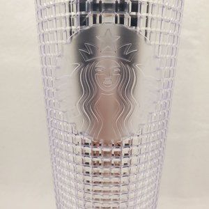 Starbucks Tumbler-Silver Studded